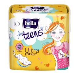 Bella For Teens Ultra Energy Absorbante 10 bucati