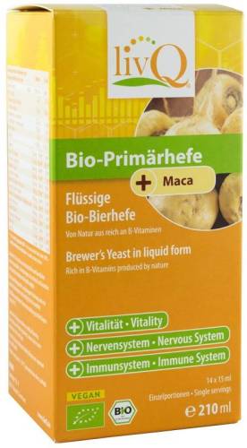 Drojdie Primara cu Maca, 210 ml, Livq