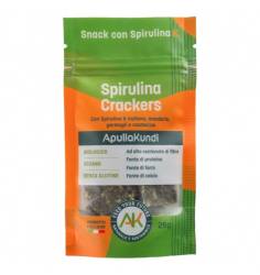 Crackers cu Spirulina, 25 g, ApuliaKundi