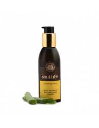 Lapte demachiant cu aloe si apa de trandafir, 150 ml, Soultree