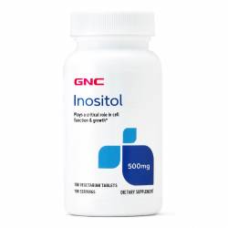 Inositol 500 mg, Inozitol, 100 tablete, GNC