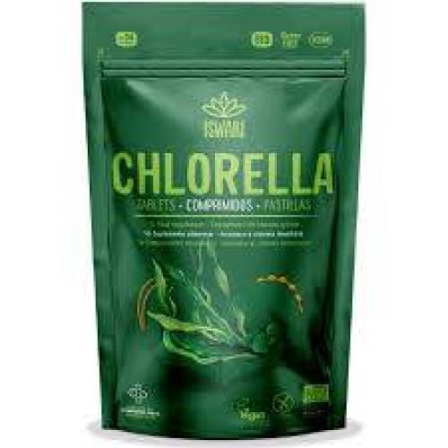 Chlorella tablete, eco-bio, 140 bucati, 70 g, Iswari