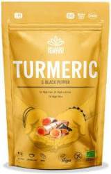 Pulbere functionala din turmeric si piper negru, eco-bio, 150 g, Iswari
