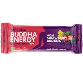 Baton energizant cu acai, capsuni si banane, eco-bio, 35 g, Iswari