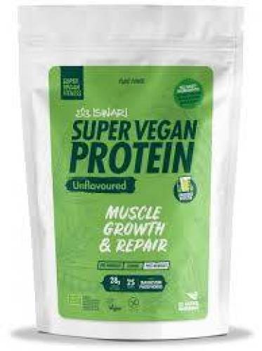 Proteina Super Vegan fara aroma, dupa efort, eco-bio, 875 g, Iswari