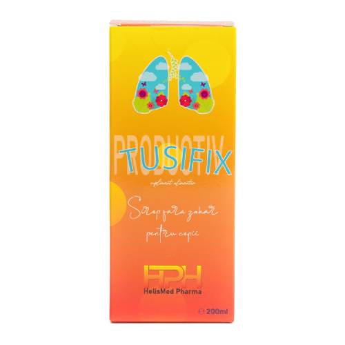 Sirop pentru tuse productiva Tusifix, 200ml, HelisMed