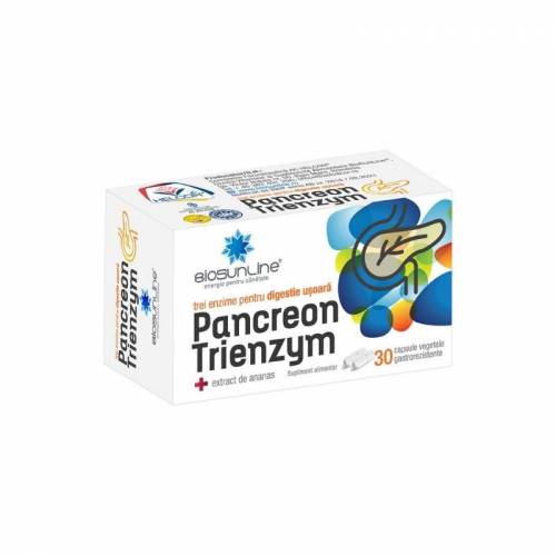 BioSunLine Pancreon Trienzym, 30 capsule