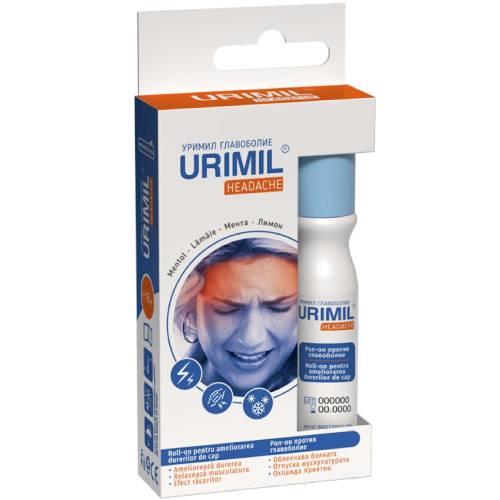 Urimil Headache Roll-On, 15ml, Naturpharma