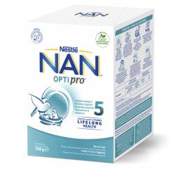 Formula de lapte Nan 5 Optipro +3 ani, 700g, Nestle