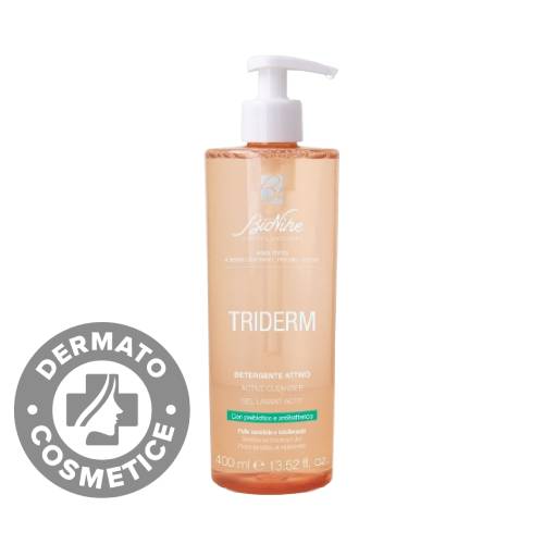 Gel de curatare activ cu prebiotic si ingredient antibacterian Triderm, 400ml, Bionike