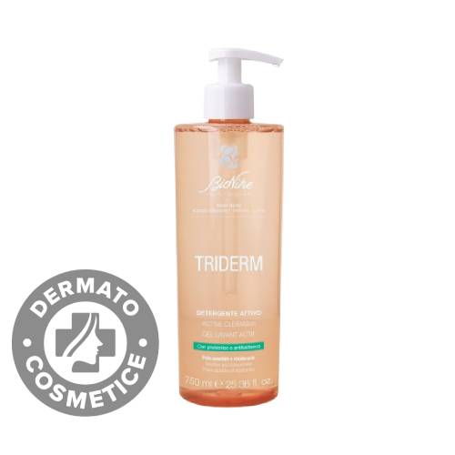 Gel de curatare activ cu prebiotic si ingredient antibacterian, Triderm, 750ml, Bionike
