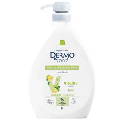 Crema de sapun cu aroma de lime Vitalita, 1000ml, Dermomed