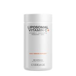 Codeage Liposomal Vitamin C - complex de Vitamina C Liposomala - absorbtie superioara, 180 capsule, GNC