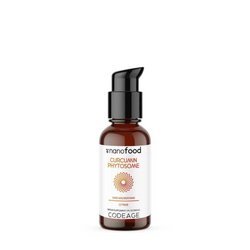 Turmeric Phytosome - Codeage Nano Food, 1000 mg, aroma, 59.2 ml, GNC