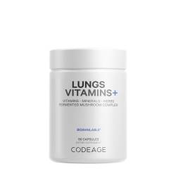 Codeage Lungs Vitamins - plamani si respiratie, 90 capsule, GNC