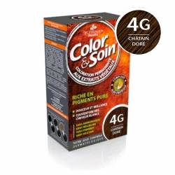 Vopsea de par chatain dore 4G, Color&Soin