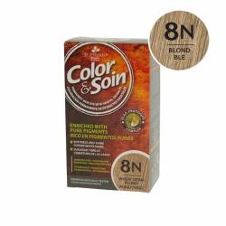 Vopsea de par blond ble 8N, Color&Soin