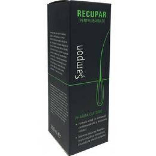 RECUPAR SAMPON BARBATI CAFFEINE 200ml, ZDROVIT