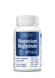 Magnesium Bisglycinate Optimum 900mg, 60 capsule vegetale, Zenyth