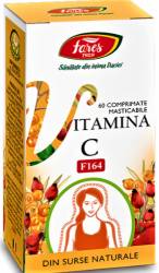 fares vitamina c naturala x 60 comprimate masticabile