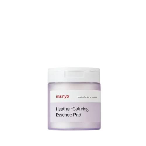 Dischete imbibate cu ser Heather Calming Essence Pad, 60 bucati, Ma:nyo