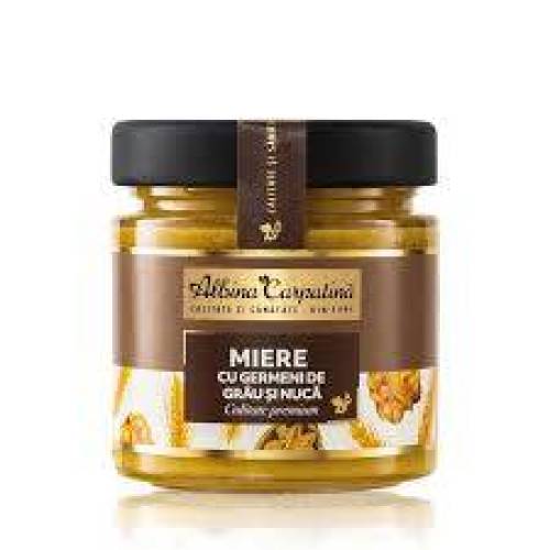 Miere cu Germeni de Grau si Nuca, 270 g, Albina Carpatina