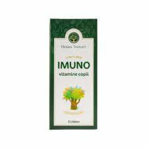 Sirop Imuno Vitamine, Imunitate si Energie pentru Copii, 200 ml, Herbal Therapy Laboratories