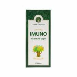 Sirop Imuno Vitamine, Imunitate si Energie pentru Copii, 200 ml, Herbal Therapy Laboratories
