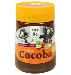 Cocoba, Crema de alune, eco-bio si fairtrade, 400 g, Gepa