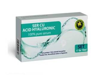 Set Acid Hyaluronic HA, 6 fiole x 10 ml, HYPERICUM