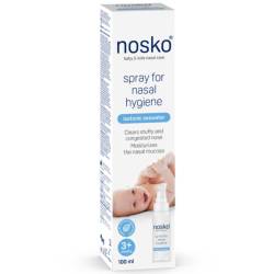 Spray pentru igiena nazala BEBE cu apa de mare izotona, 100 ml, Nosko Baby - CEUMED