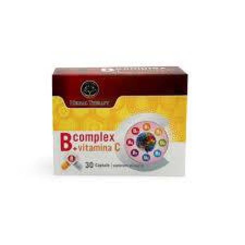 Vitamina B Complex + Vitamina C, 30 capsule, Herbal Therapy Laboratories