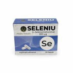 Seleniu, 200 mcg, 30 capsule, Herbal Therapy Laboratories