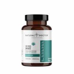 FREE AMINOS 20, Aminoacizi vegani, 120 capsule, Natural Doctor