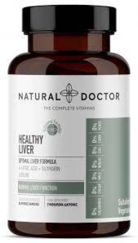 HEALTHY LIVER, sustine functia hepatica normala, 90 capsule, Natural Doctor