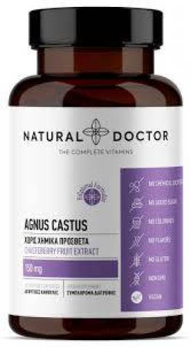 AGNUS CASTUS, contribuie la ameliorarea simptomelor sindromului premenstrual si menopauzei, 60 capsule, Natural Doctor