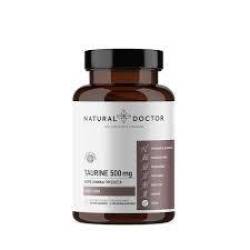 TAURINE, sustine cresterea rezistentei la efort, 500 mg, 120 capsule, Natural Doctor