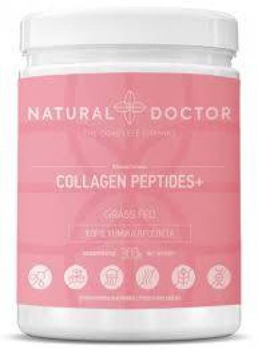 COLLAGEN PEPTIDES +, contribuie la sustinerea sanatatii pielii, a parului si a unghiilor, 300 g, Natural Doctor