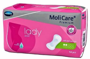 Hartmann MoliCare Premium Lady pad cu 2 picaturi - 14 bucati