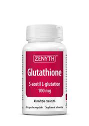 Glutathione 100mg, 60 capsule vegetale, Zenyth