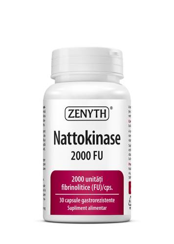 Nattokinase 2000 FU, 30 capsule gastrorezistente, Zenyth