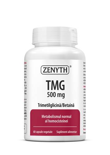 TMG 500mg, 60 capsule vegetale, Zenyth