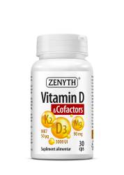 Vitamin D & Cofactors, 30 capsule, Zenyth