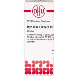 Myristica Sebifera D 3 Tabletten 80 St
