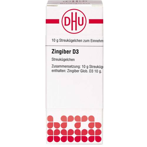 Zingiber D 3 Globuli 10 g
