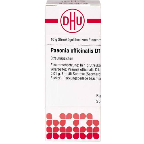 Paeonia Officinalis D 12 Globuli 10 g