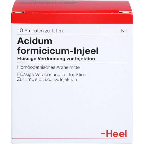 Acidum Formicicum Injeel Ampullen 10 St