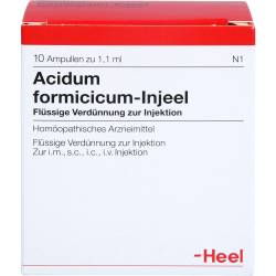 Acidum Formicicum Injeel Ampullen 10 St
