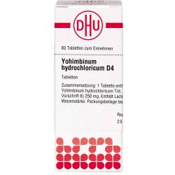 Yohimbinum Hydrochloricum D 4 Tabletten 80 St