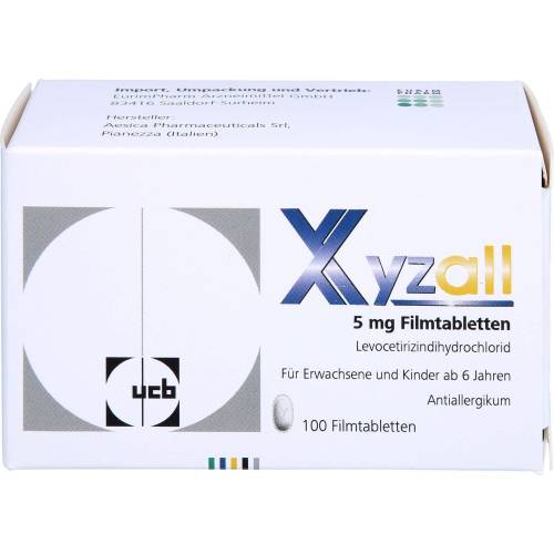 Xyzall 5 mg Filmtabletten 100 St